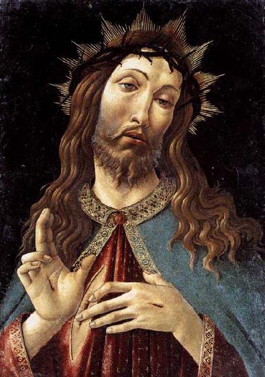 BOTTICELLI, Sandro Christ Crowned with Thorns China oil painting art